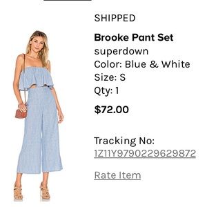 🦋Superdown Brooke Pants Set